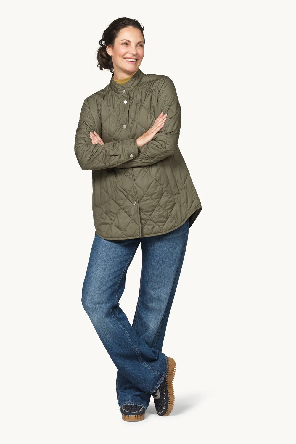 Ilse Jacobsen Quilted Shirt Jacket