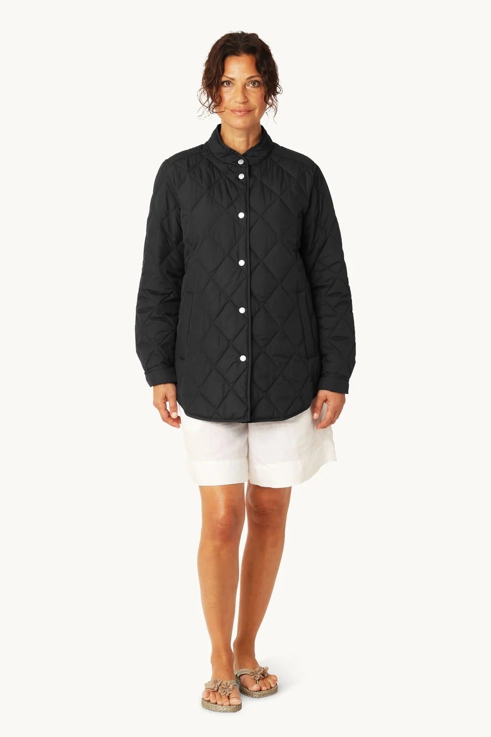 Ilse Jacobsen Quilted Shirt Jacket
