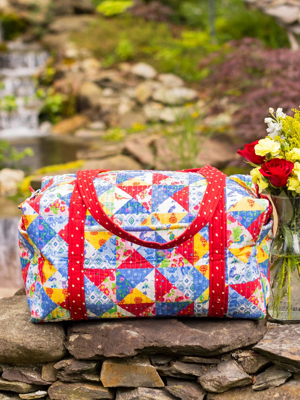 Primary Patchwork Duffle bag