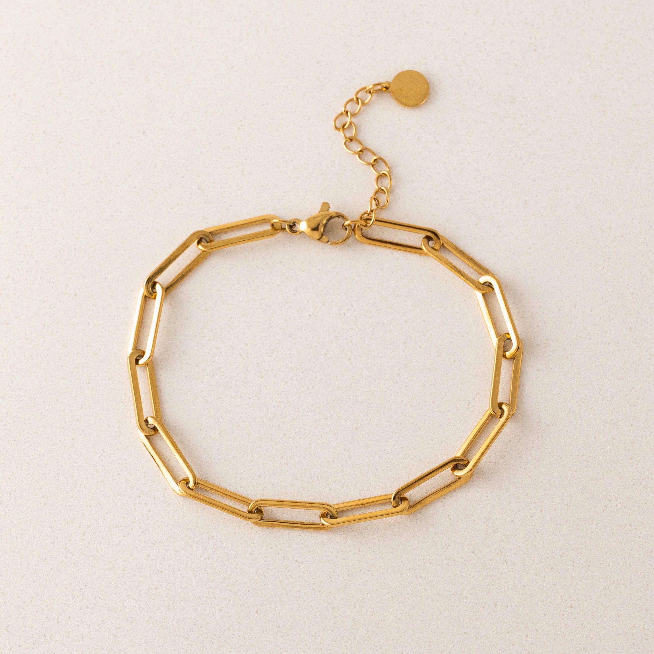 Bold Paperclip Bracelet - waterproof