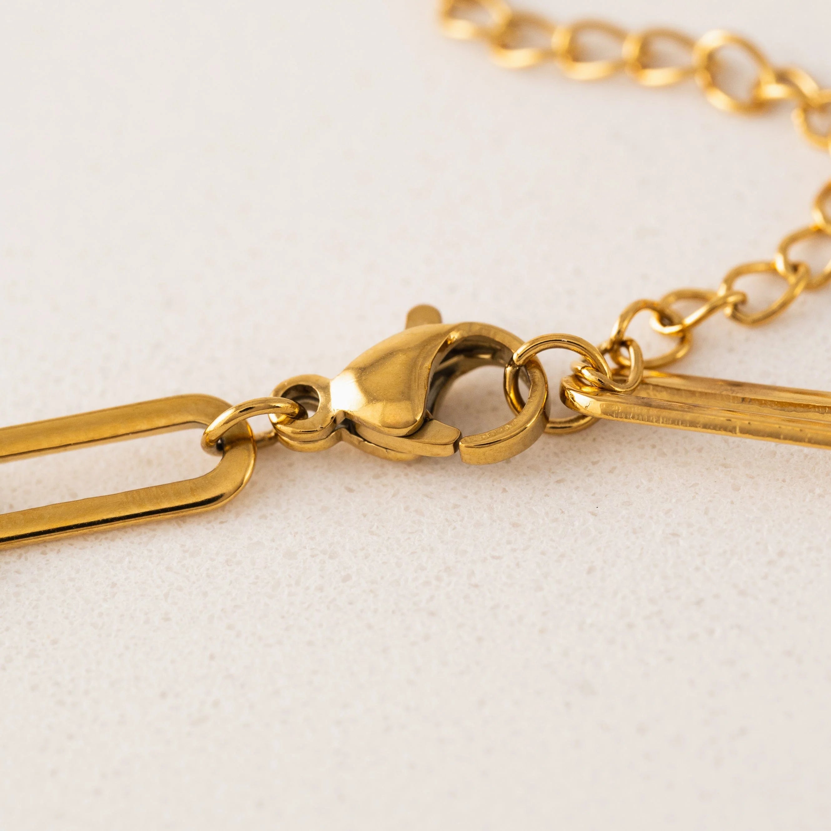 Bold Paperclip Bracelet - waterproof