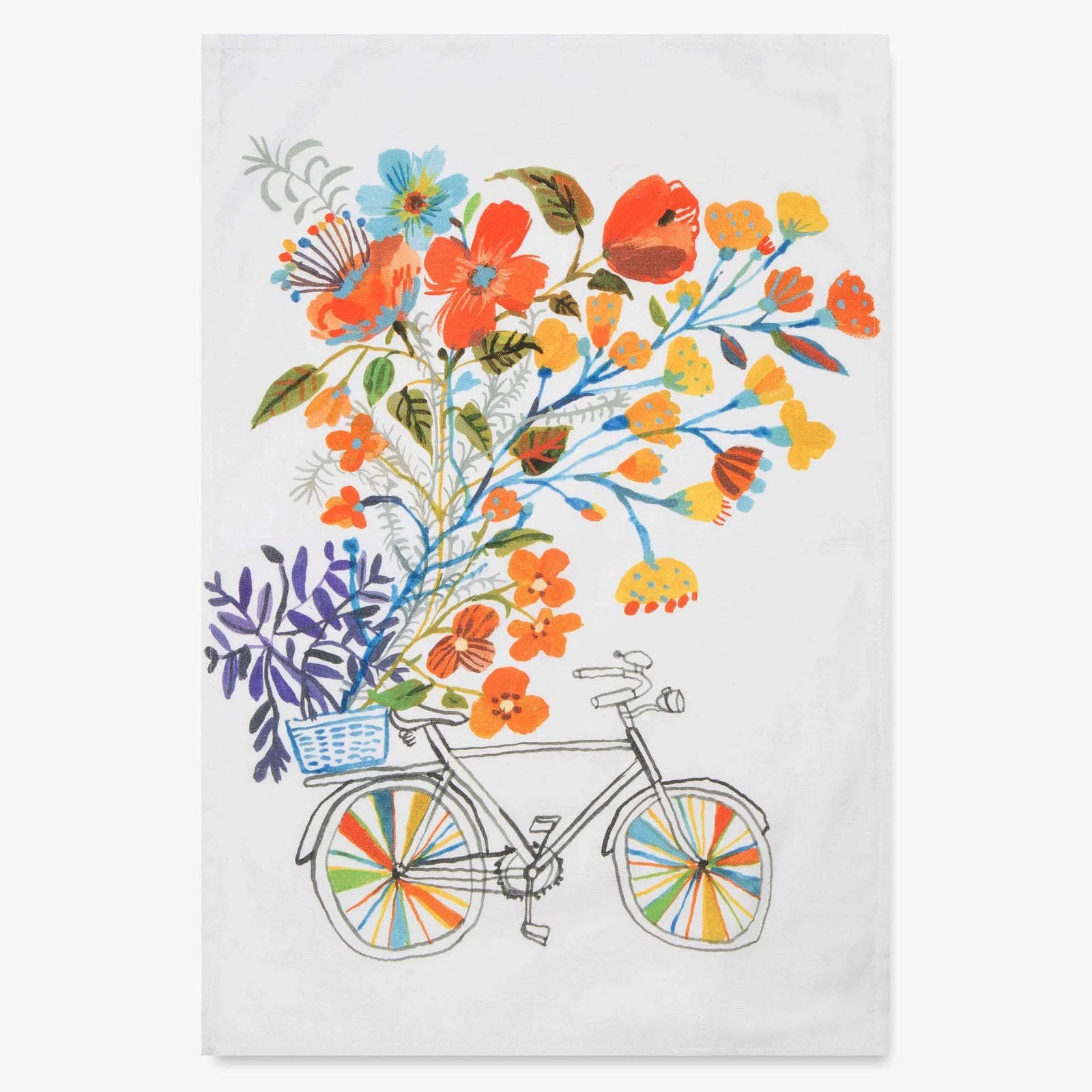 Bike Baskets Tea Towel