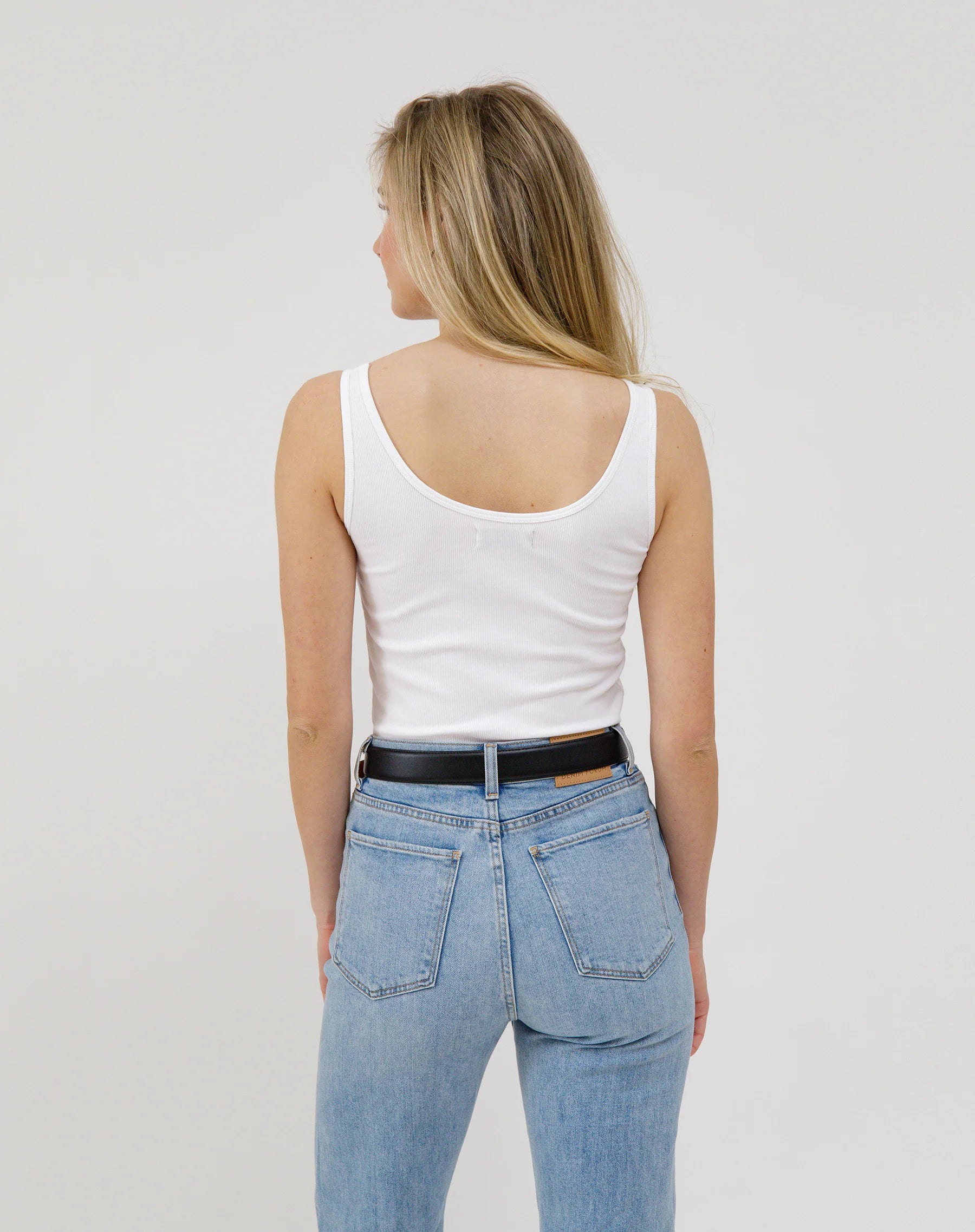 Ribbed Fitted Tank Top