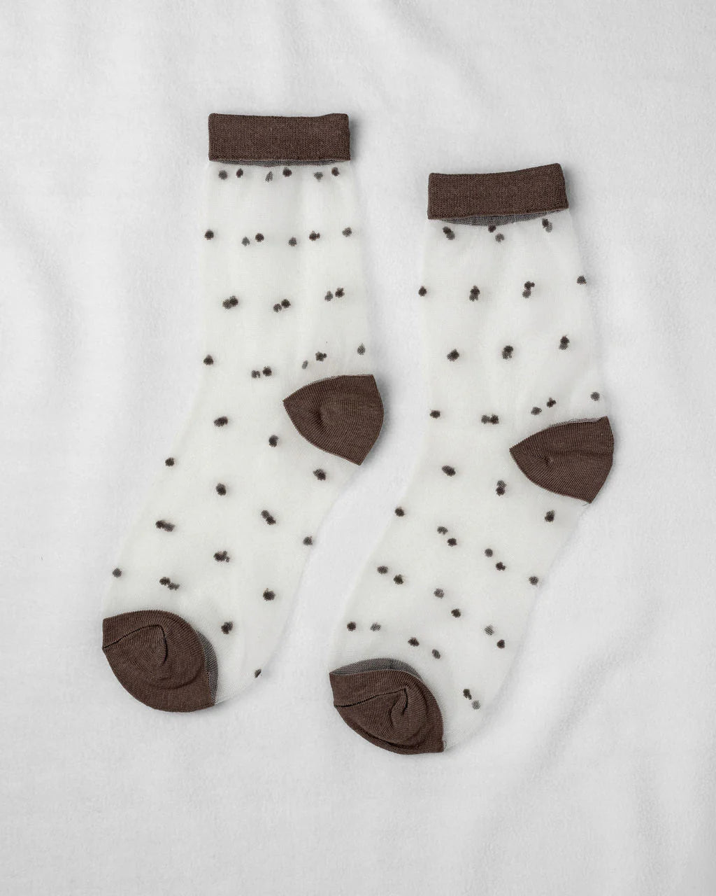 Sheer Dots Socks
