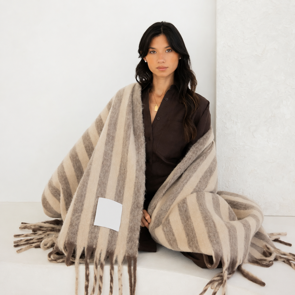 the Wool Stripe Throw