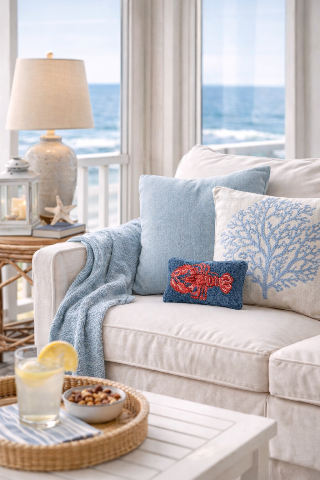 Lobster Hooked Pillow