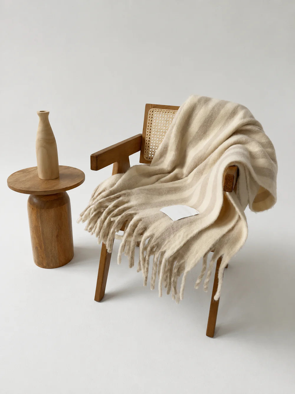 THE WOOL STRIPE THROW