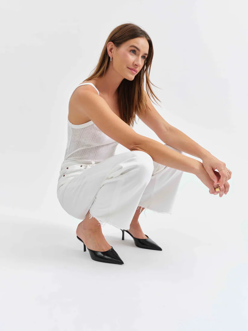 Pleaser High Rise Wide Ankle