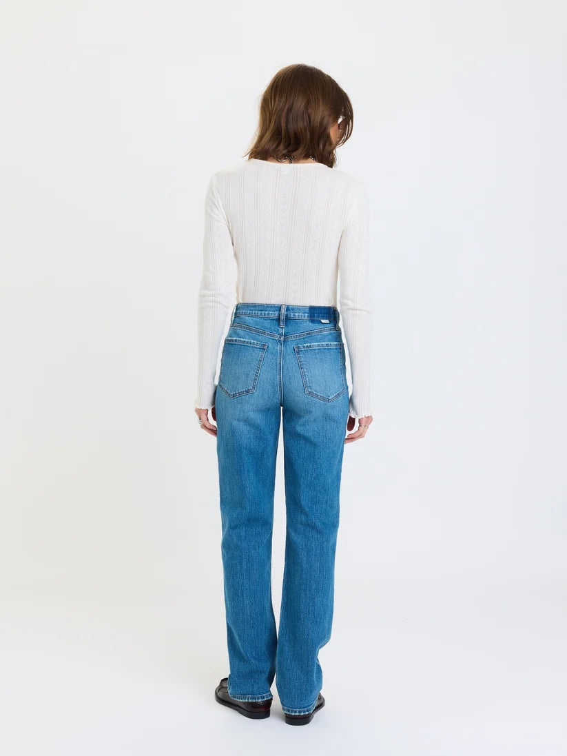 Sundaze High Rise Vintage Straight Jean