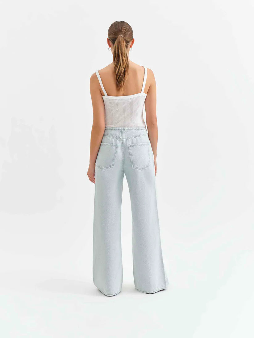 Madison - Mid Rise Wide Leg