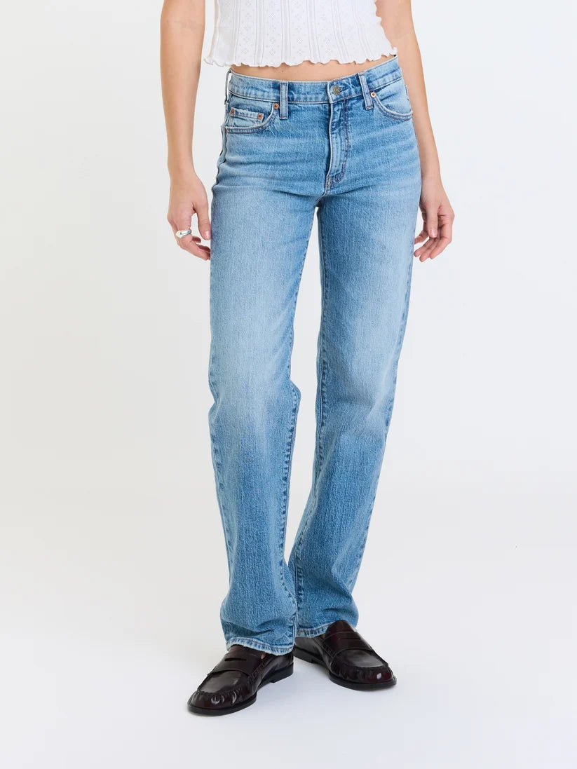 Rebel Mid Rise Slim Straight