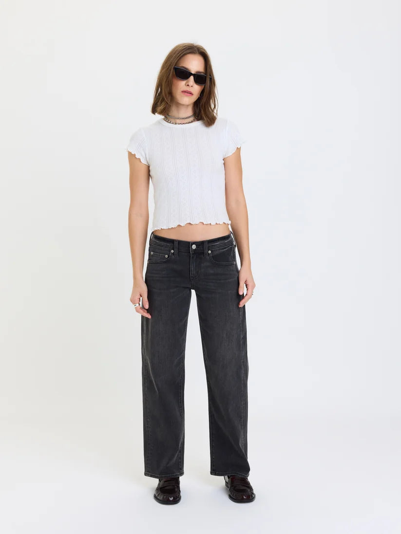 Replay Low Rise V Waist Barrel Jean