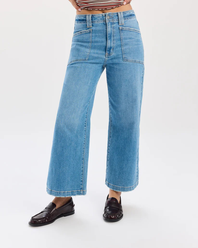 Valley Girl - High Rise Wide Ankle