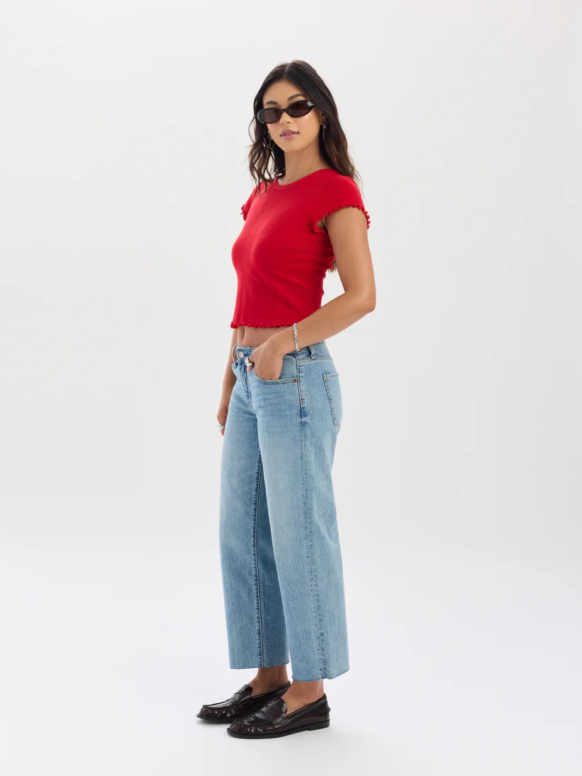 the Keeper Crop - Low Rise Straight