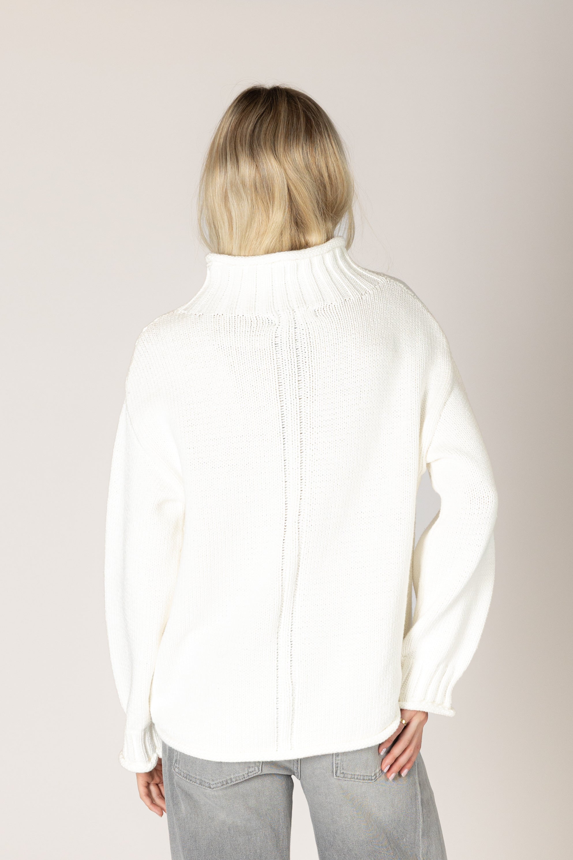 Dolly Chunky Mock Sweater
