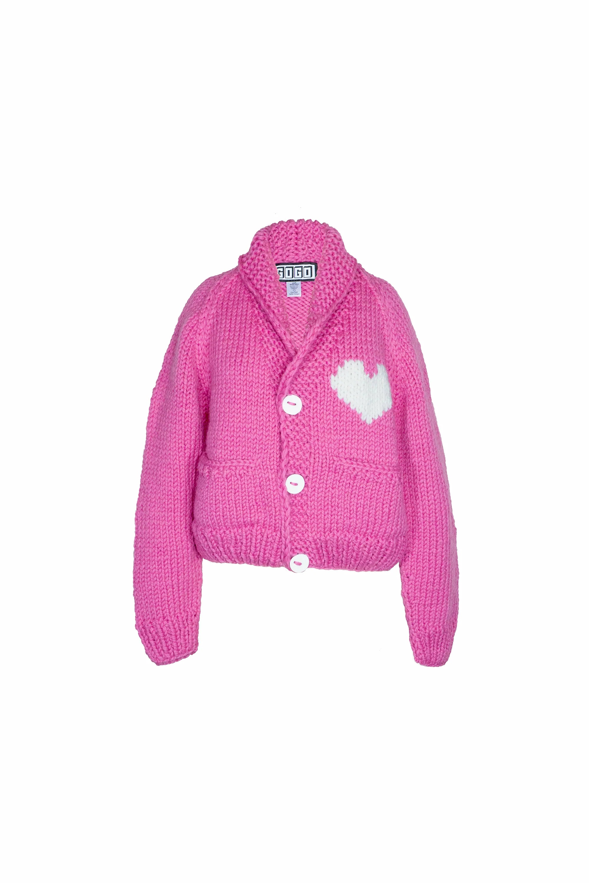 GOGO Classic Long Heart Cardi