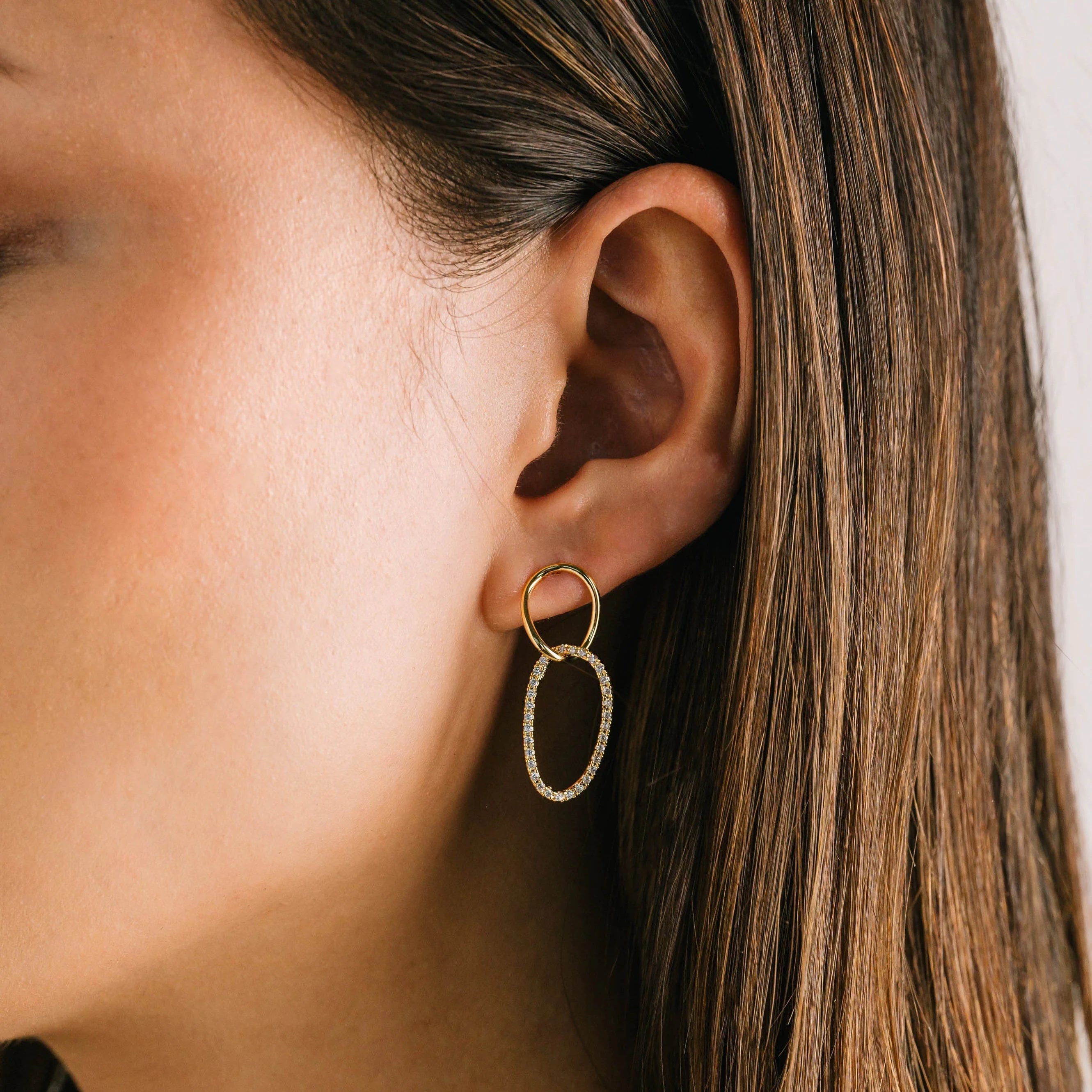Encore Small Drop Earrings