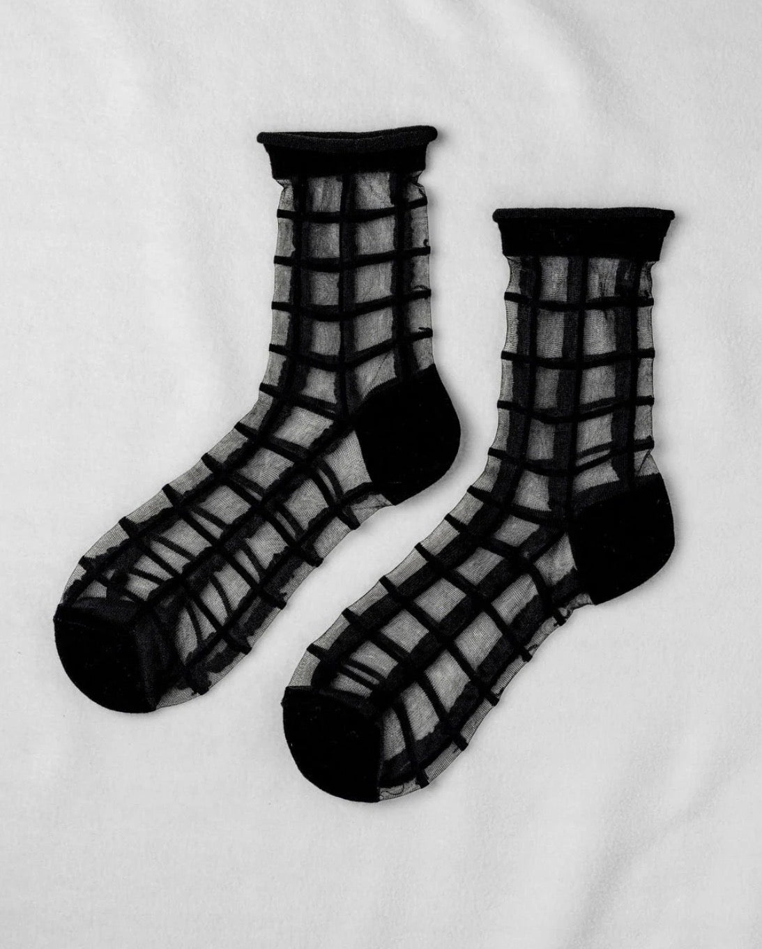 Sheer French Window Socks