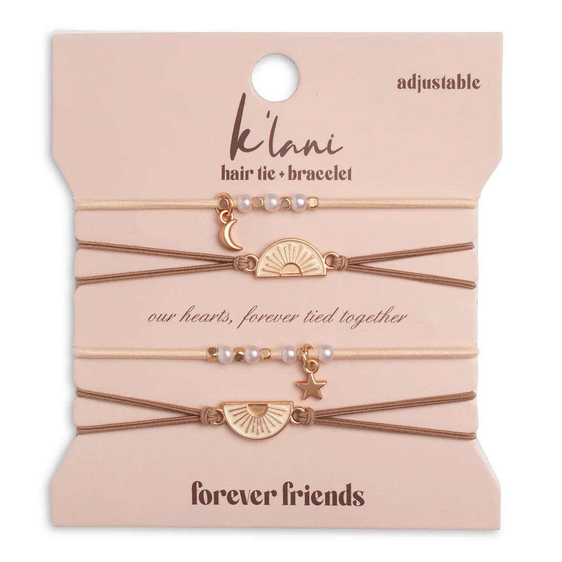 FOREVER FRIENDS Hair Tie Bracelet
