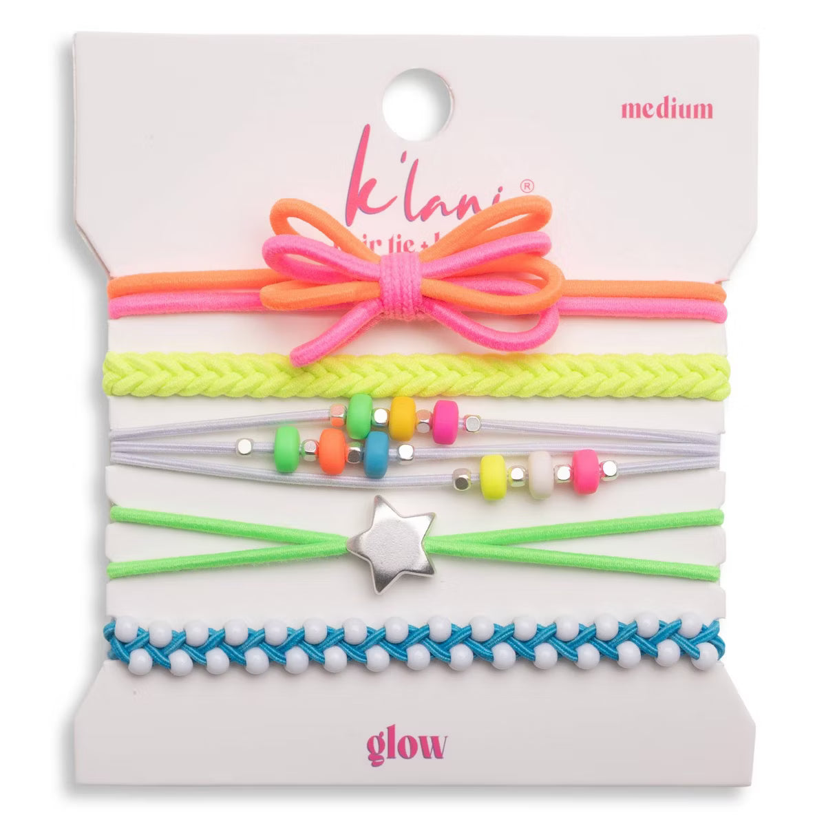 GLOW Hair Tie Bracelets