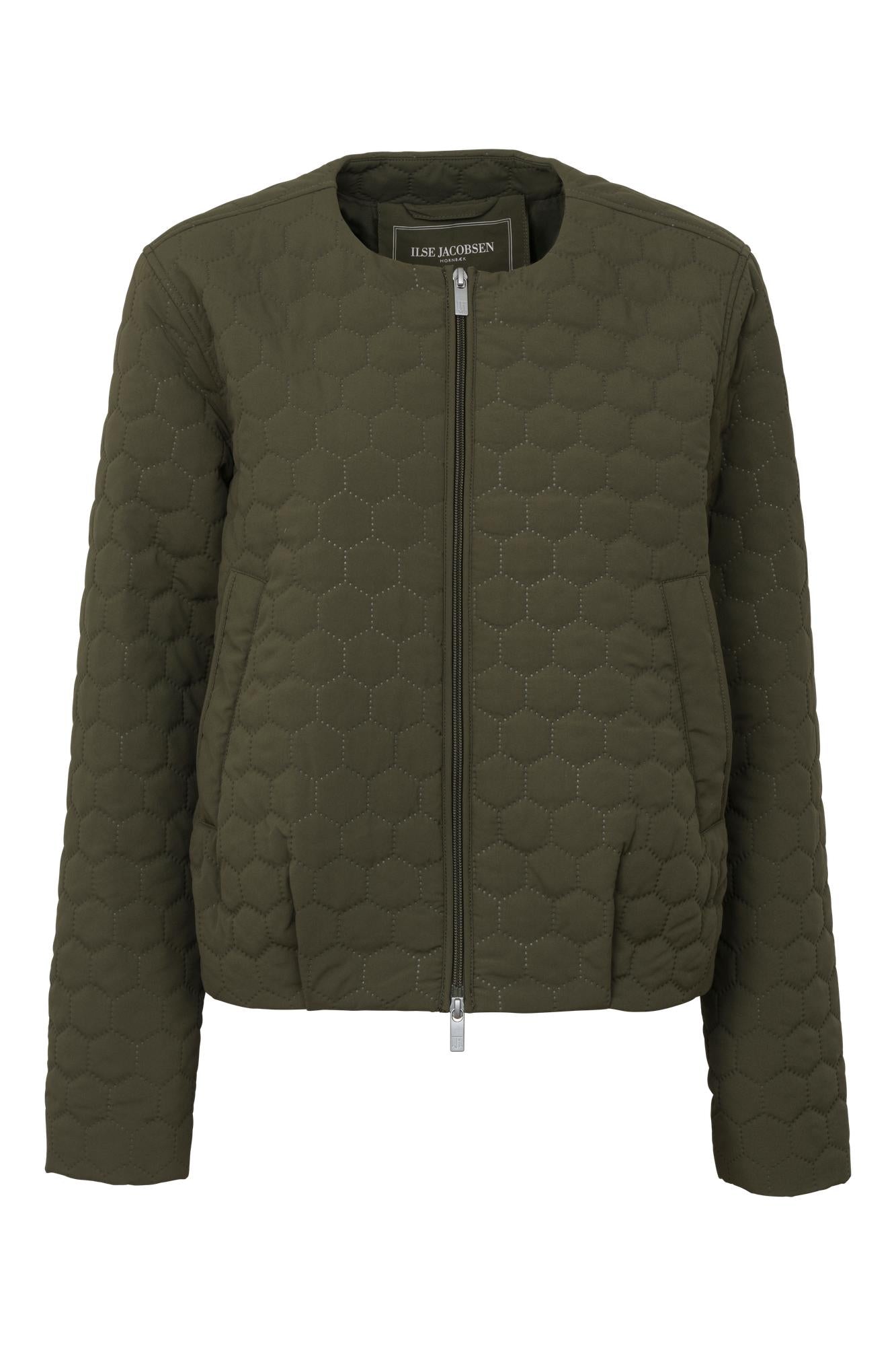 Honeycomb Short Quilted Jacket