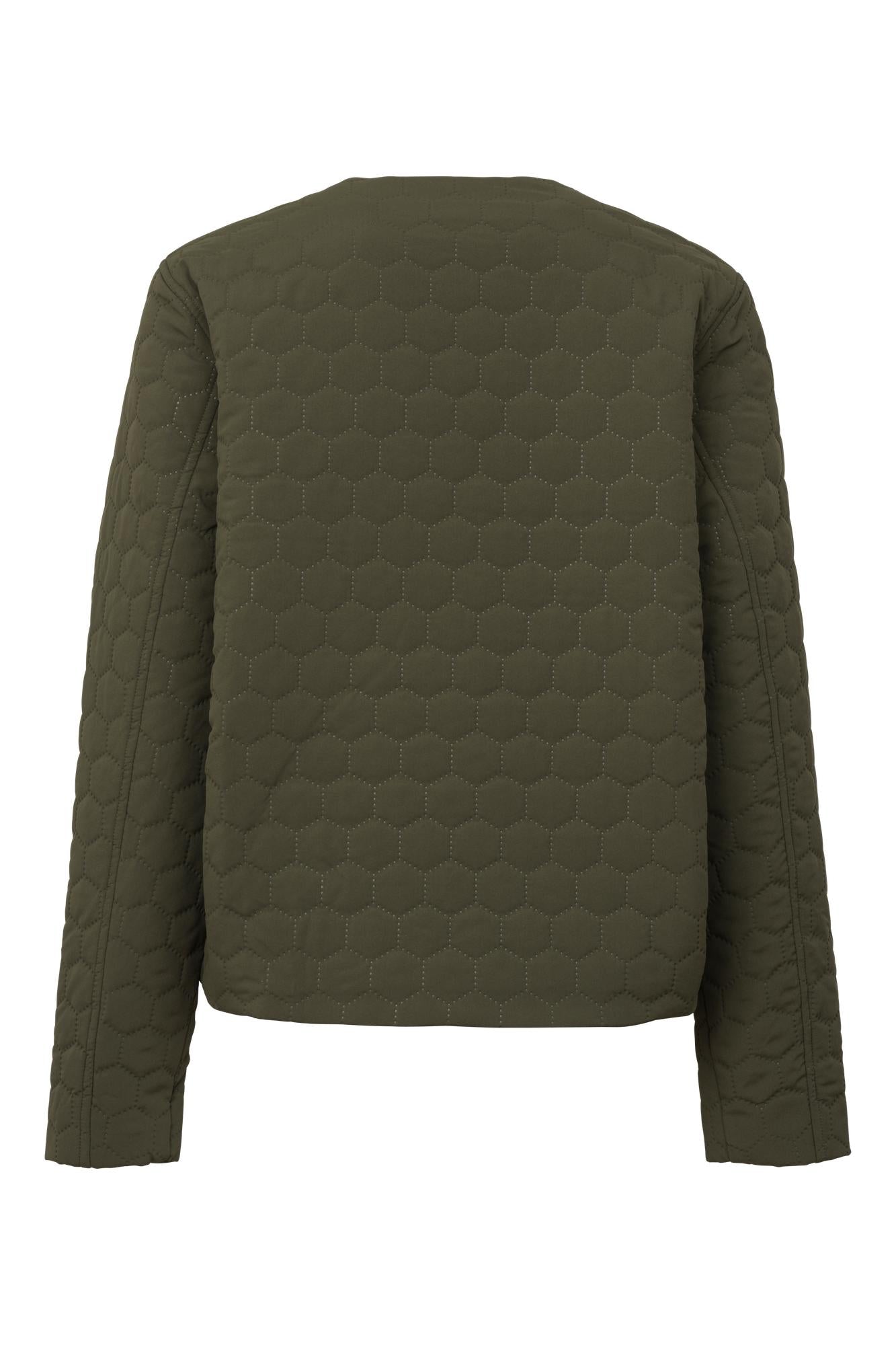 Honeycomb Short Quilted Jacket