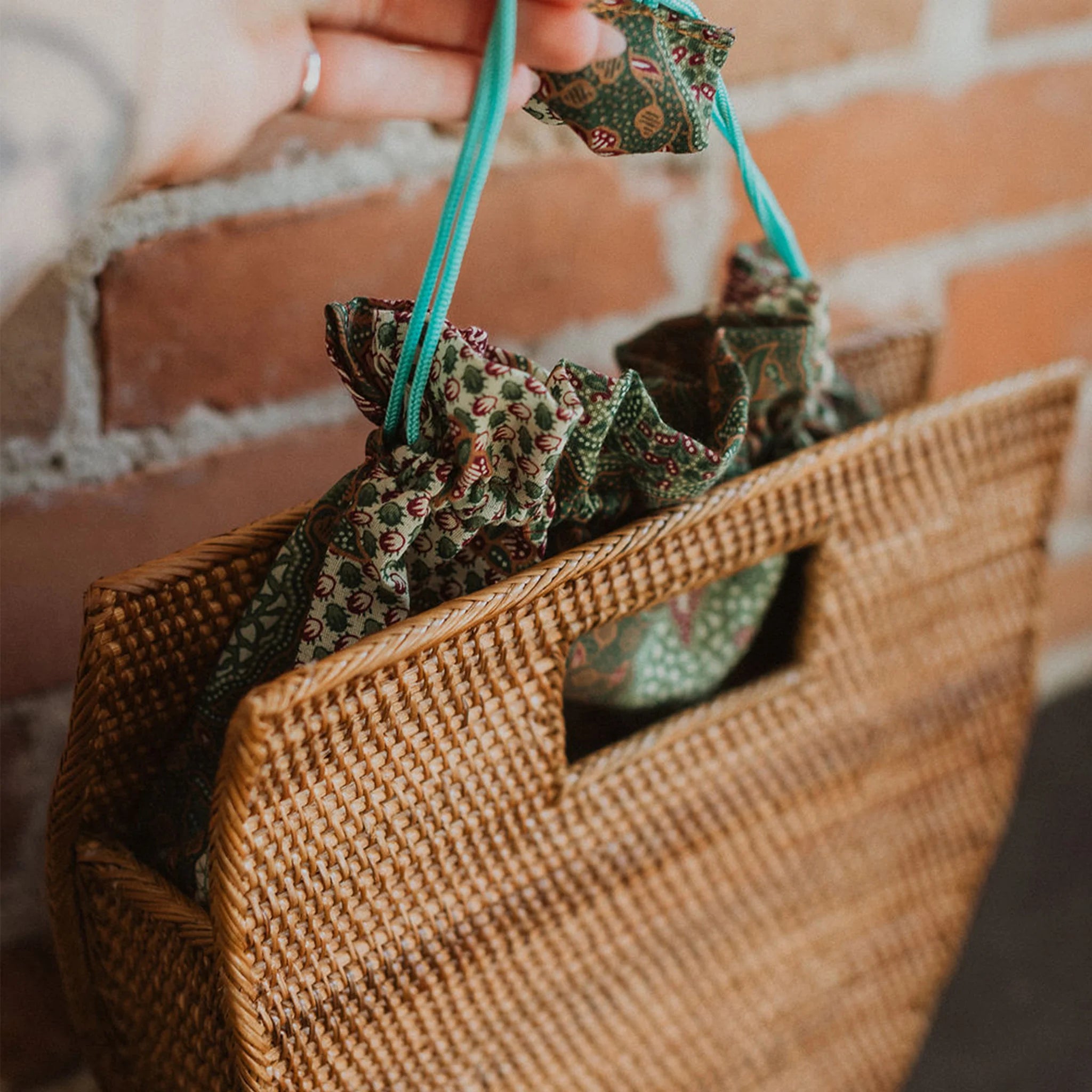 Cut Out Bali Hand Bag