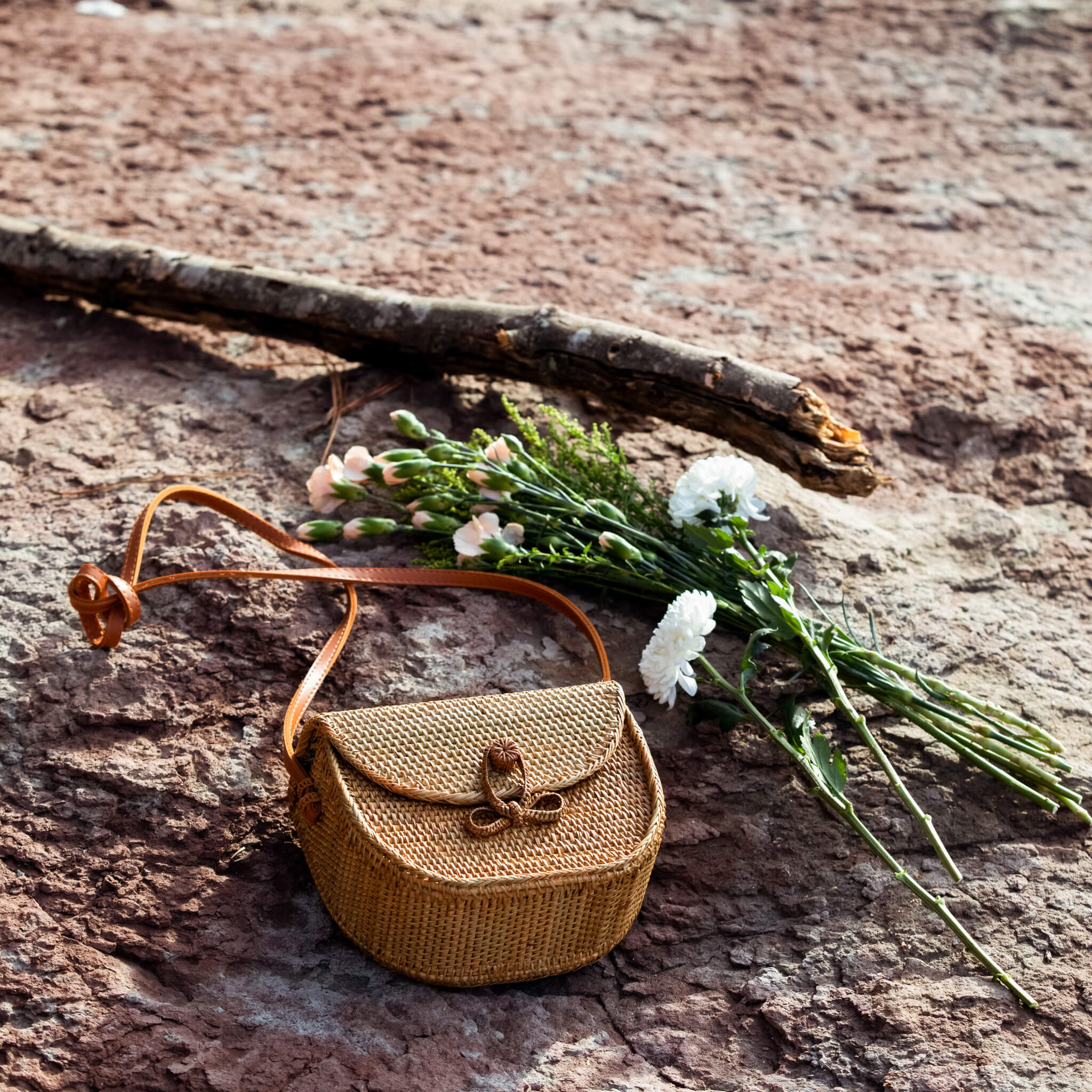 Half Moon Bali Bag