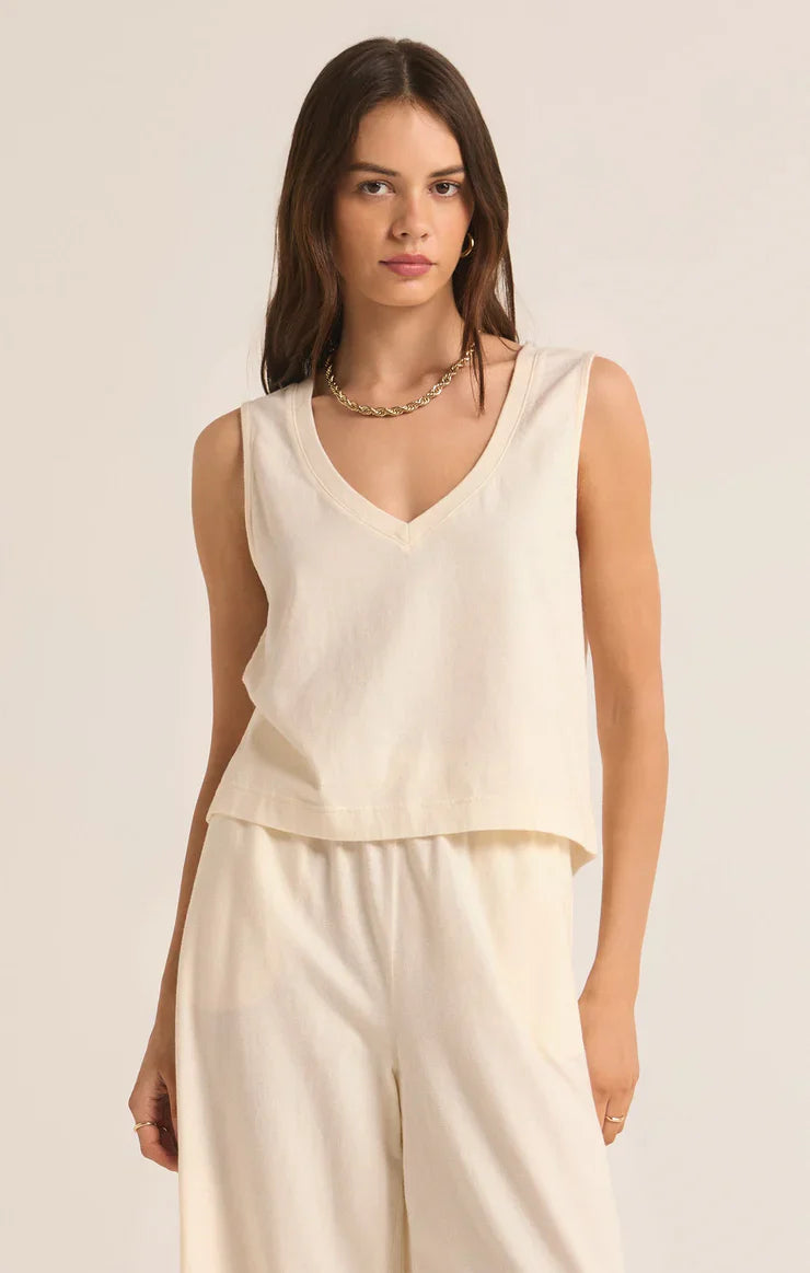 Sloane V Neck Tank