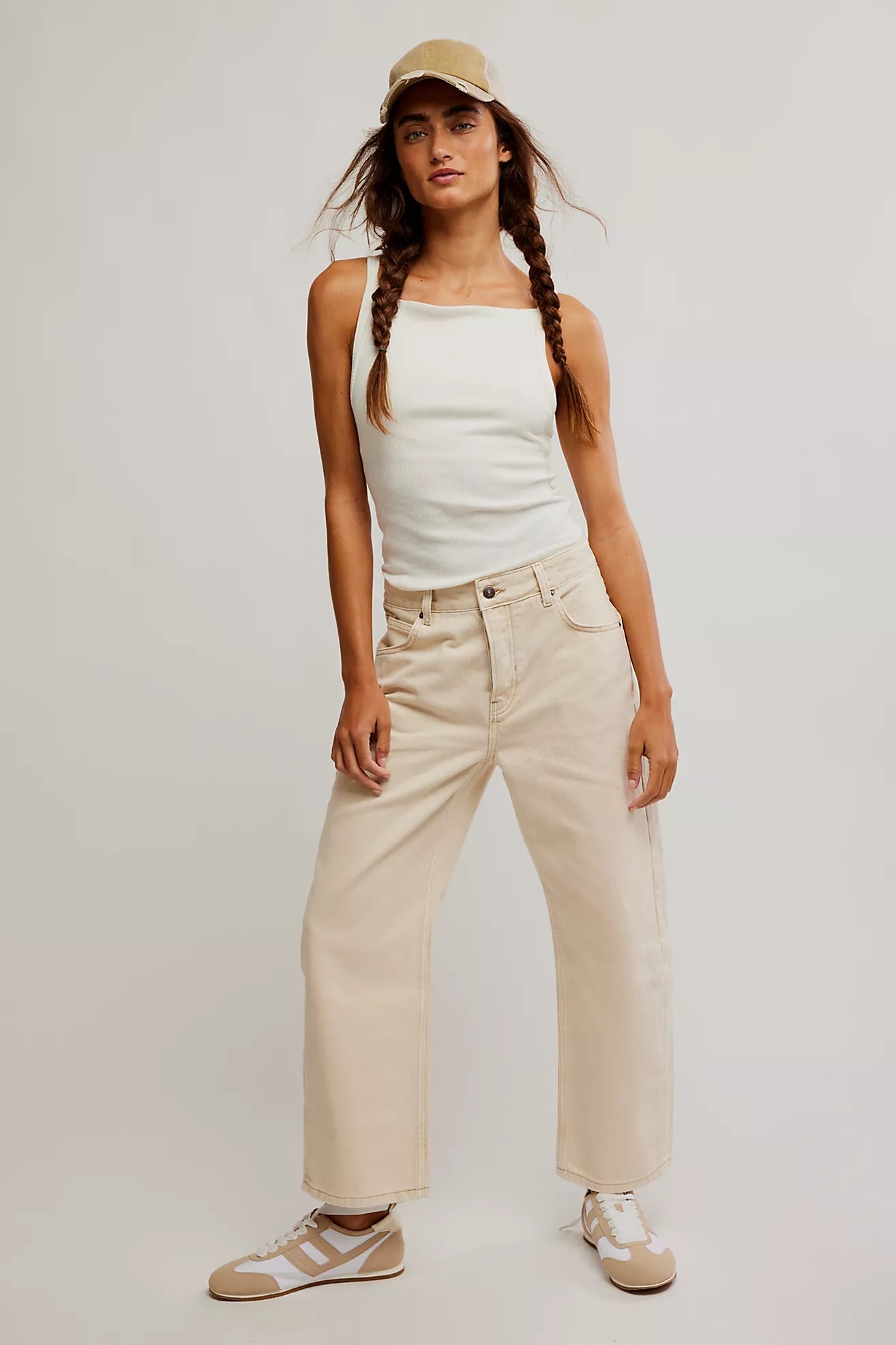 Free People Deep Trance Dropped Boyfriend Jeans