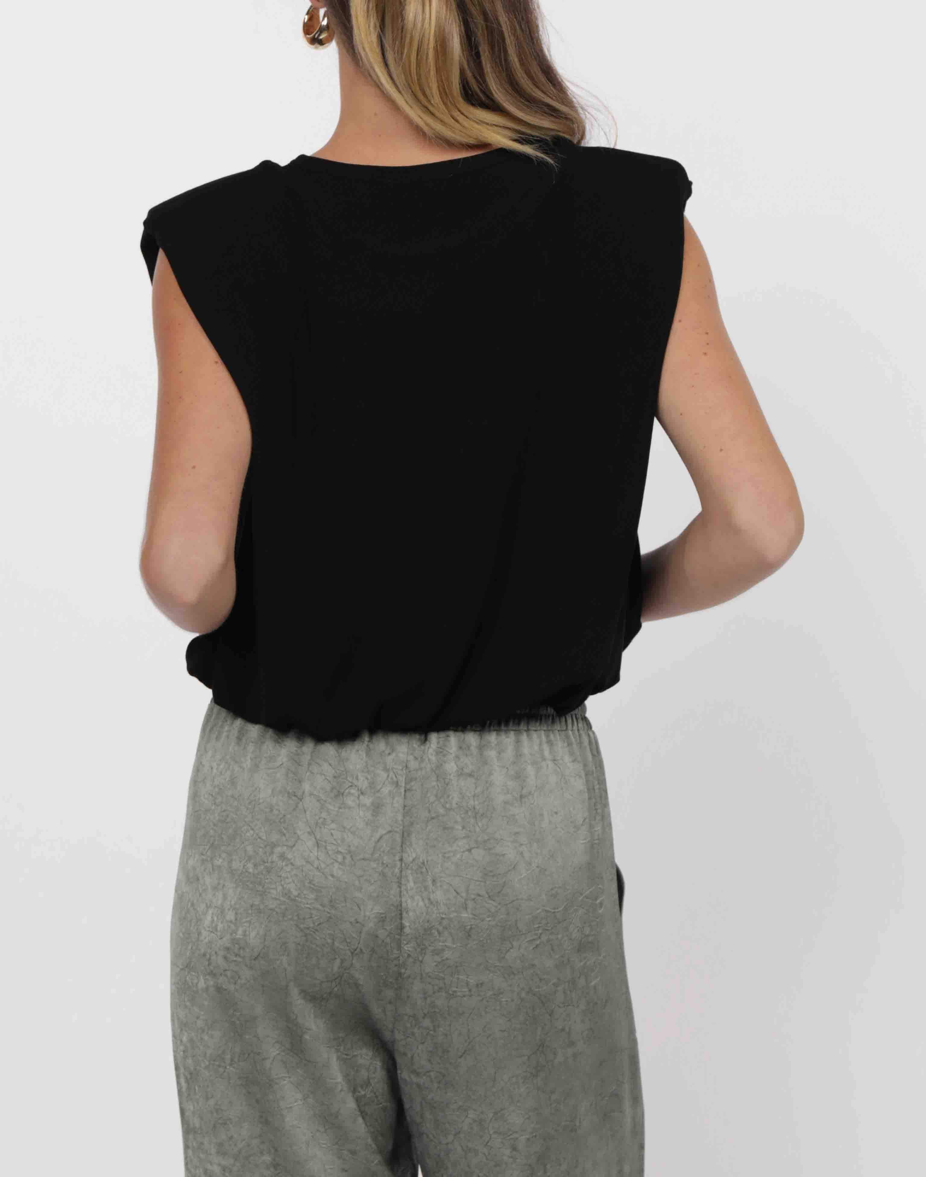 So Into You Shoulder Pad Top