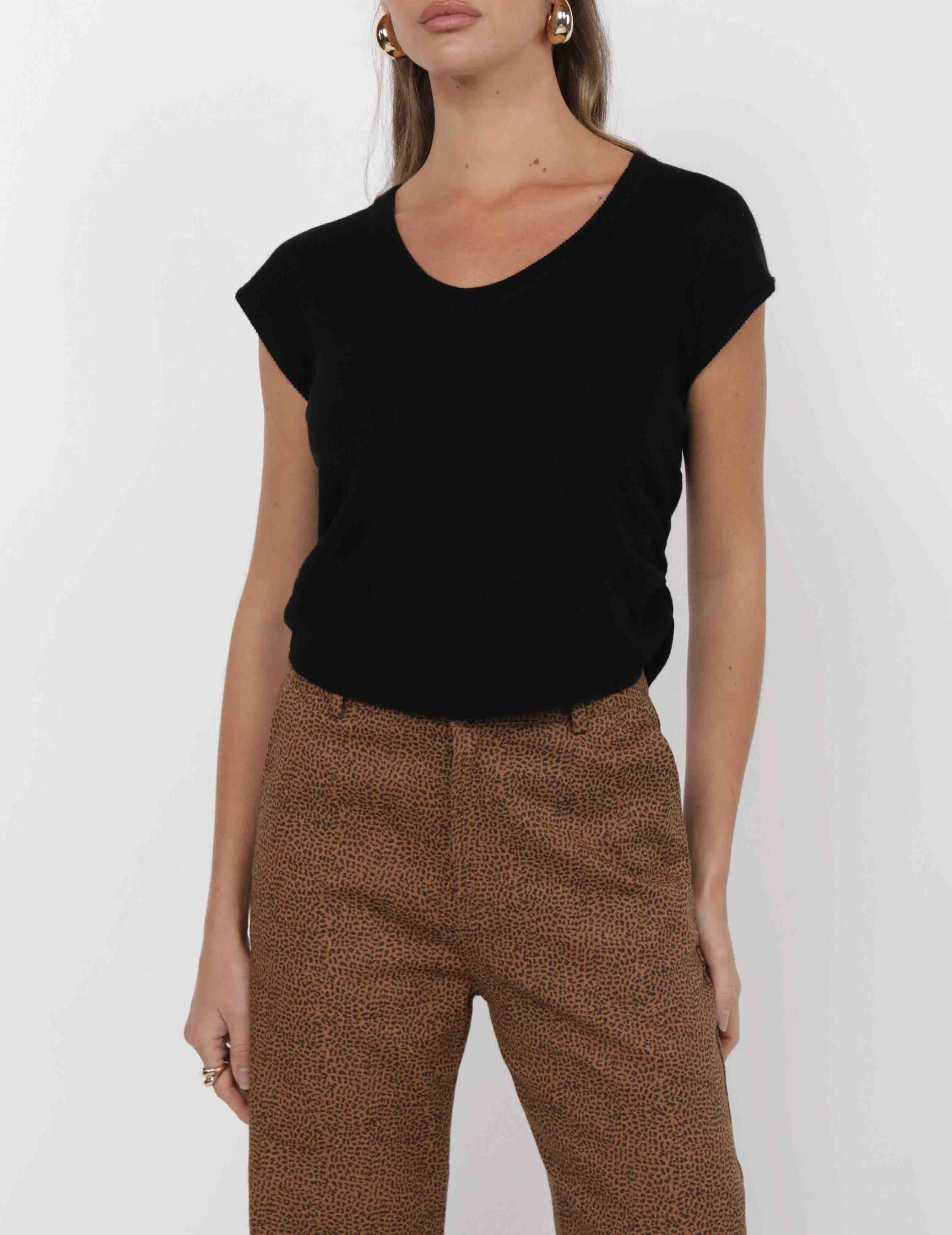 Jordan Side Ruched Top