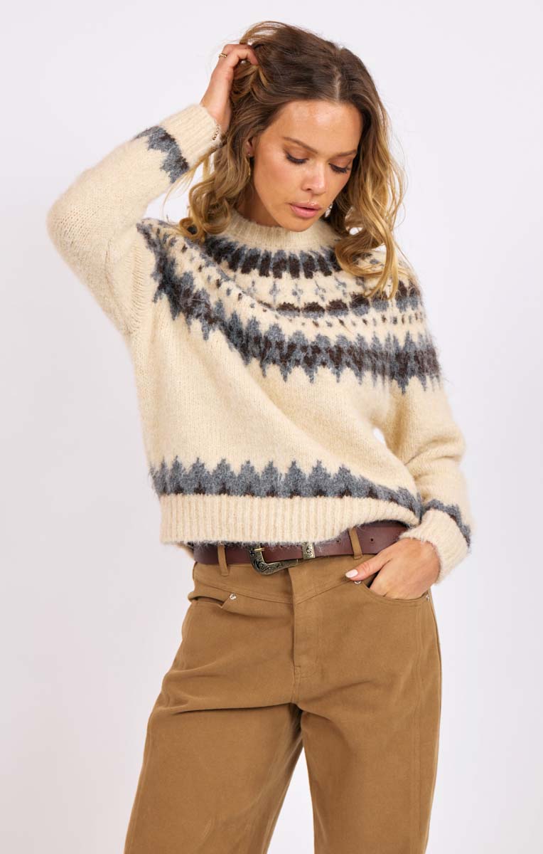 Montana Sky Fairisle Sweater