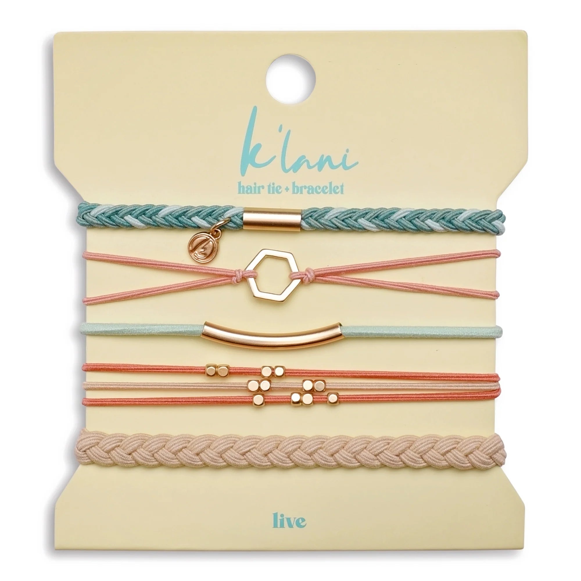 LIVE Hair Tie Bracelet
