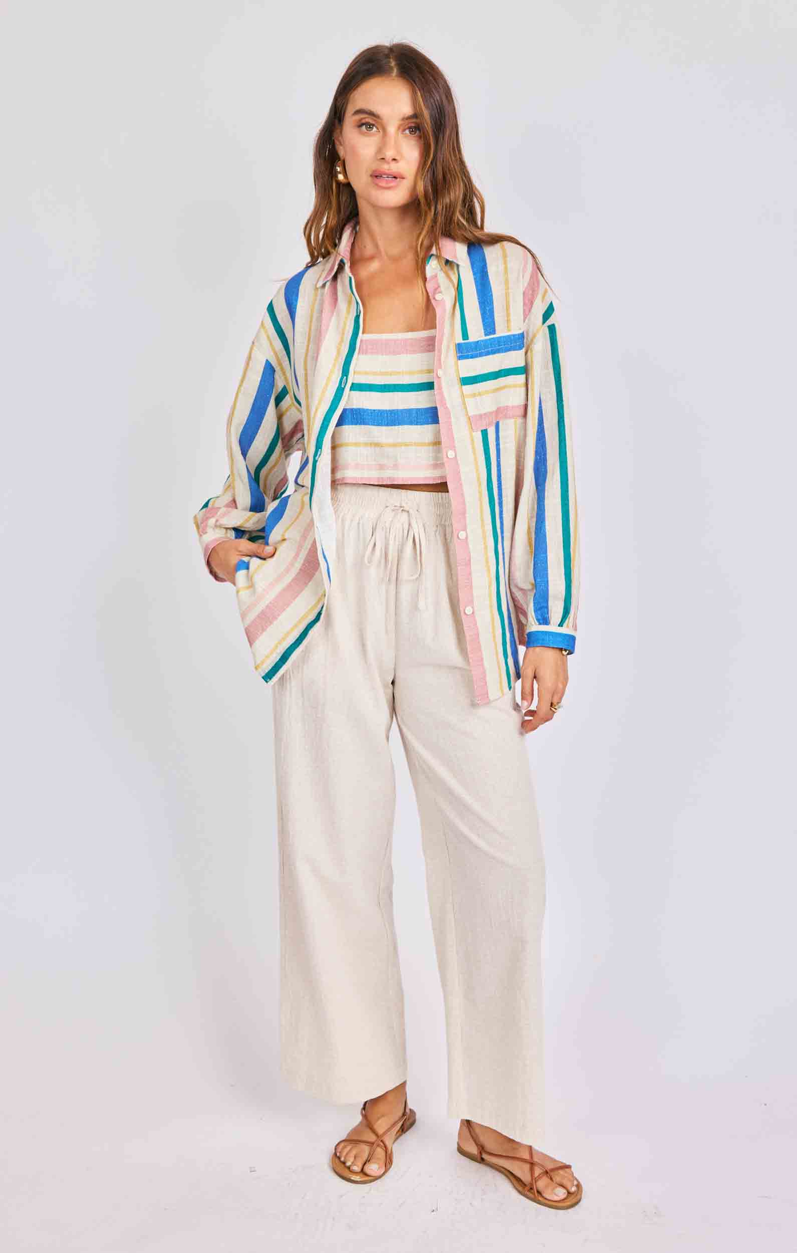 Sail Away Button Up