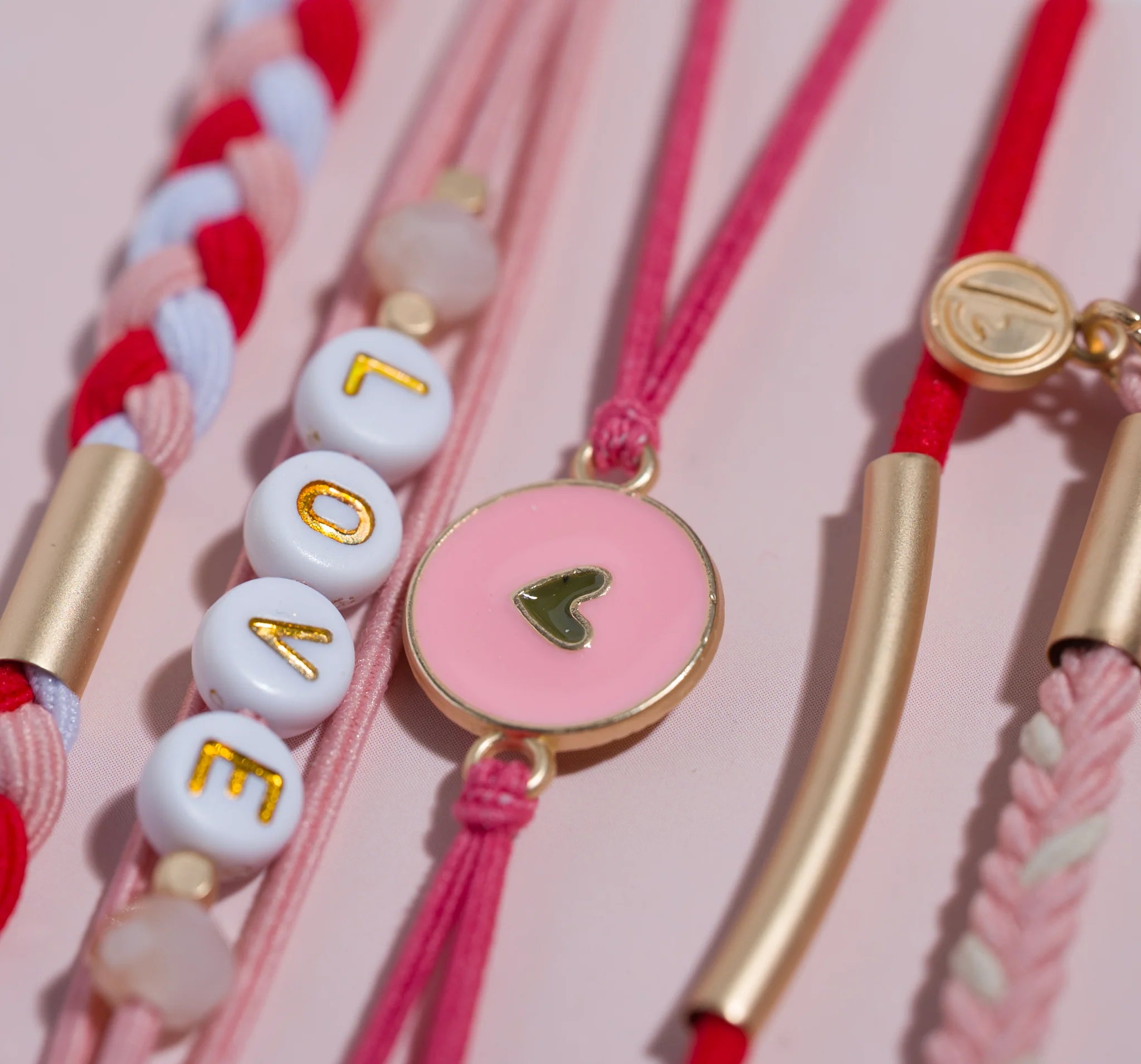 LOVE Hair Tie Bracelets