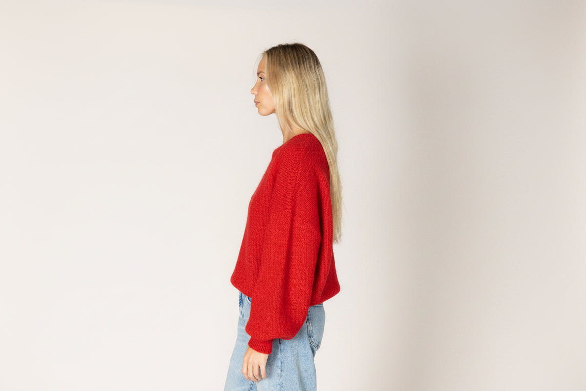Molly Mohair Open Cardi