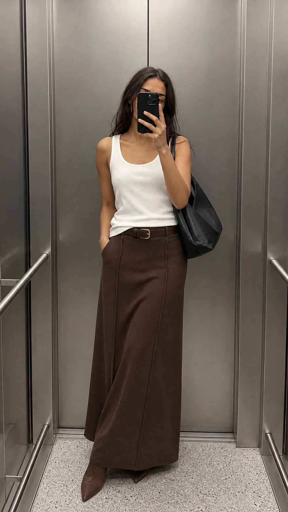 Maren Belted Skirt