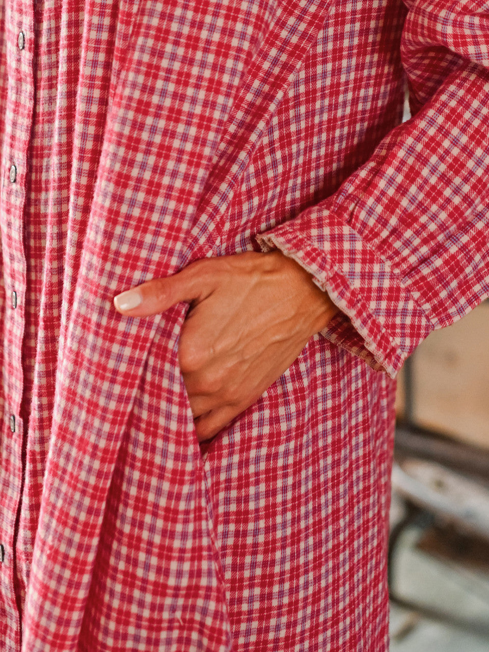 Farmgirl’s Plaid Nightshirt