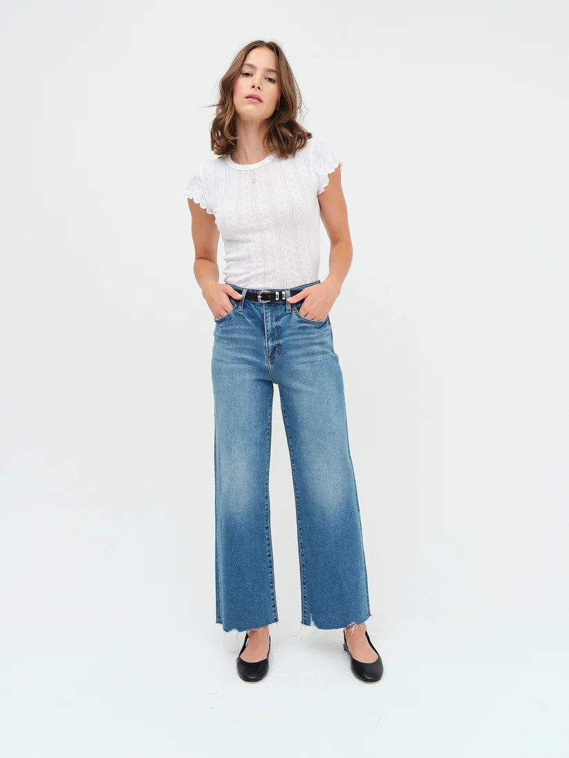 Pleaser High Rise Wide Ankle