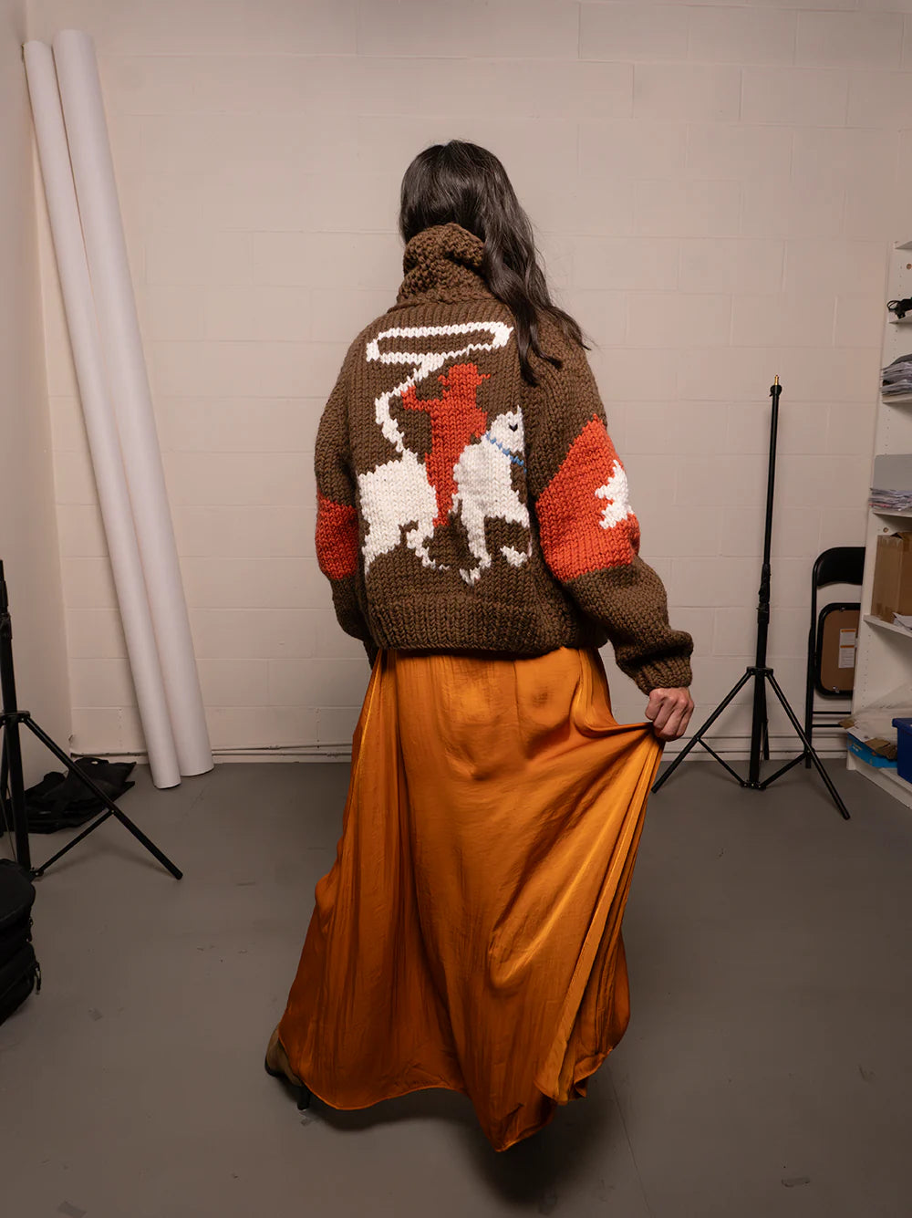 GOGO Long Cowboy Cardi