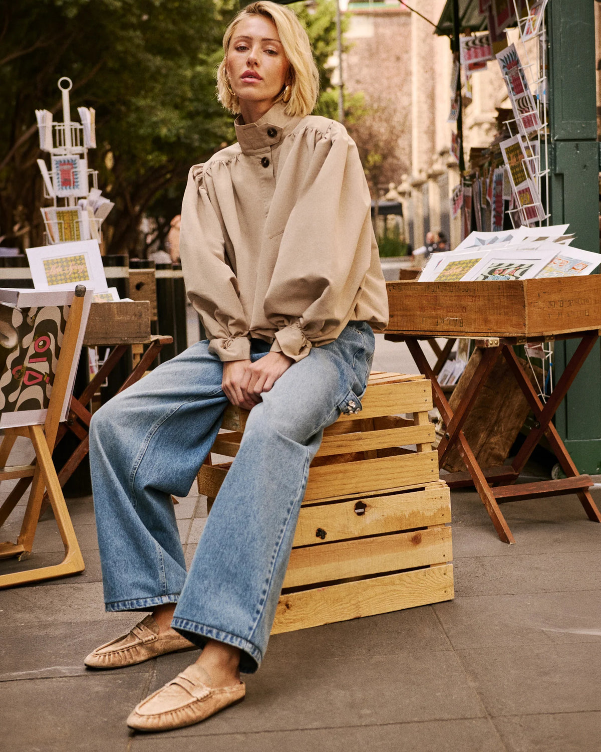 RAFE Slip-On Mules