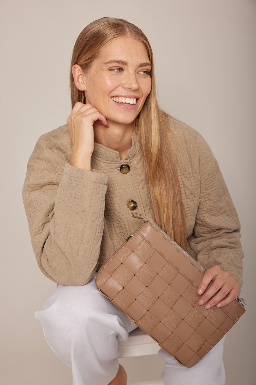 Square Braid Shoulder Bag - CHIP02