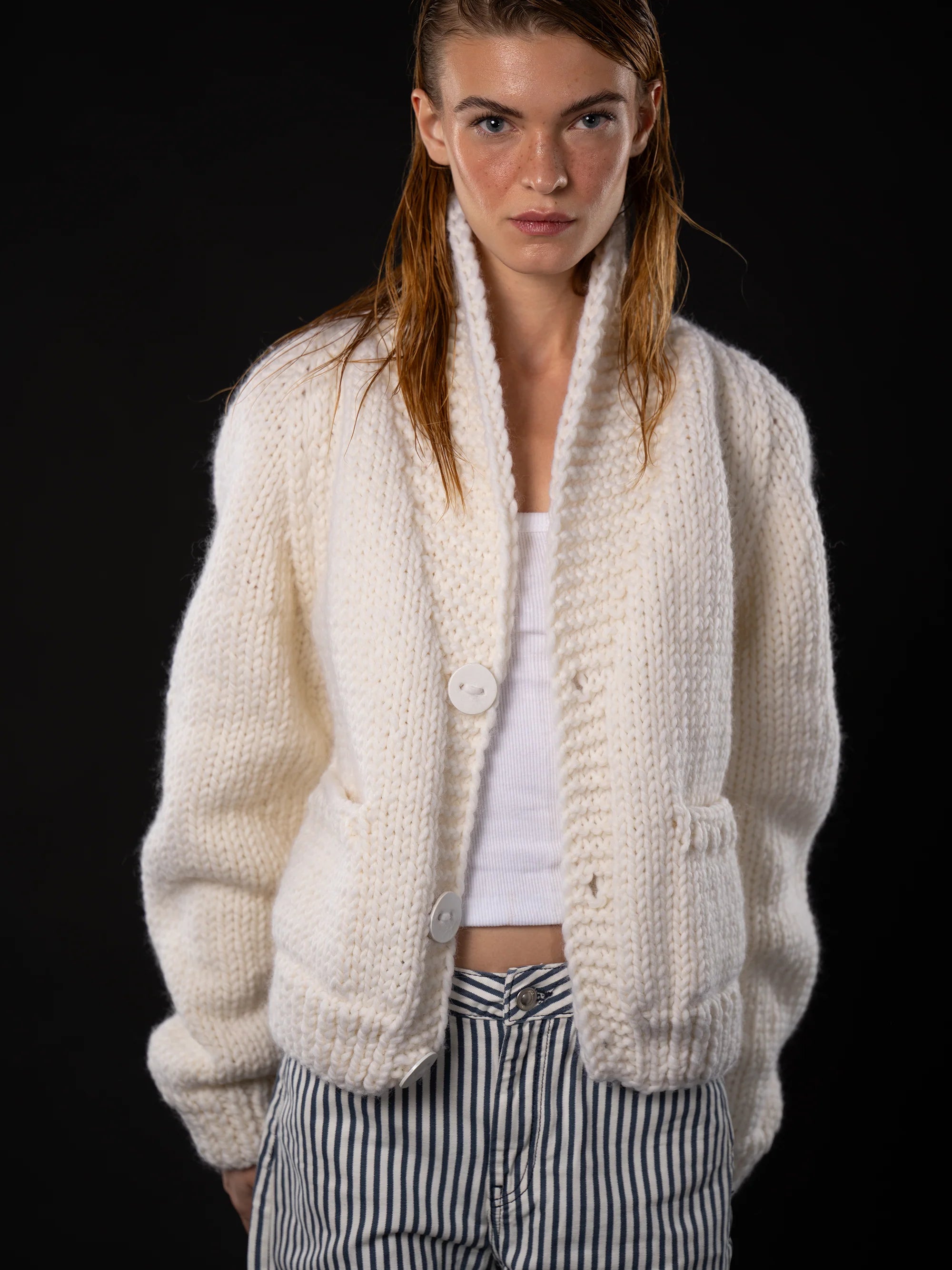 the Maritime Edit - Sail Away Cardi Short