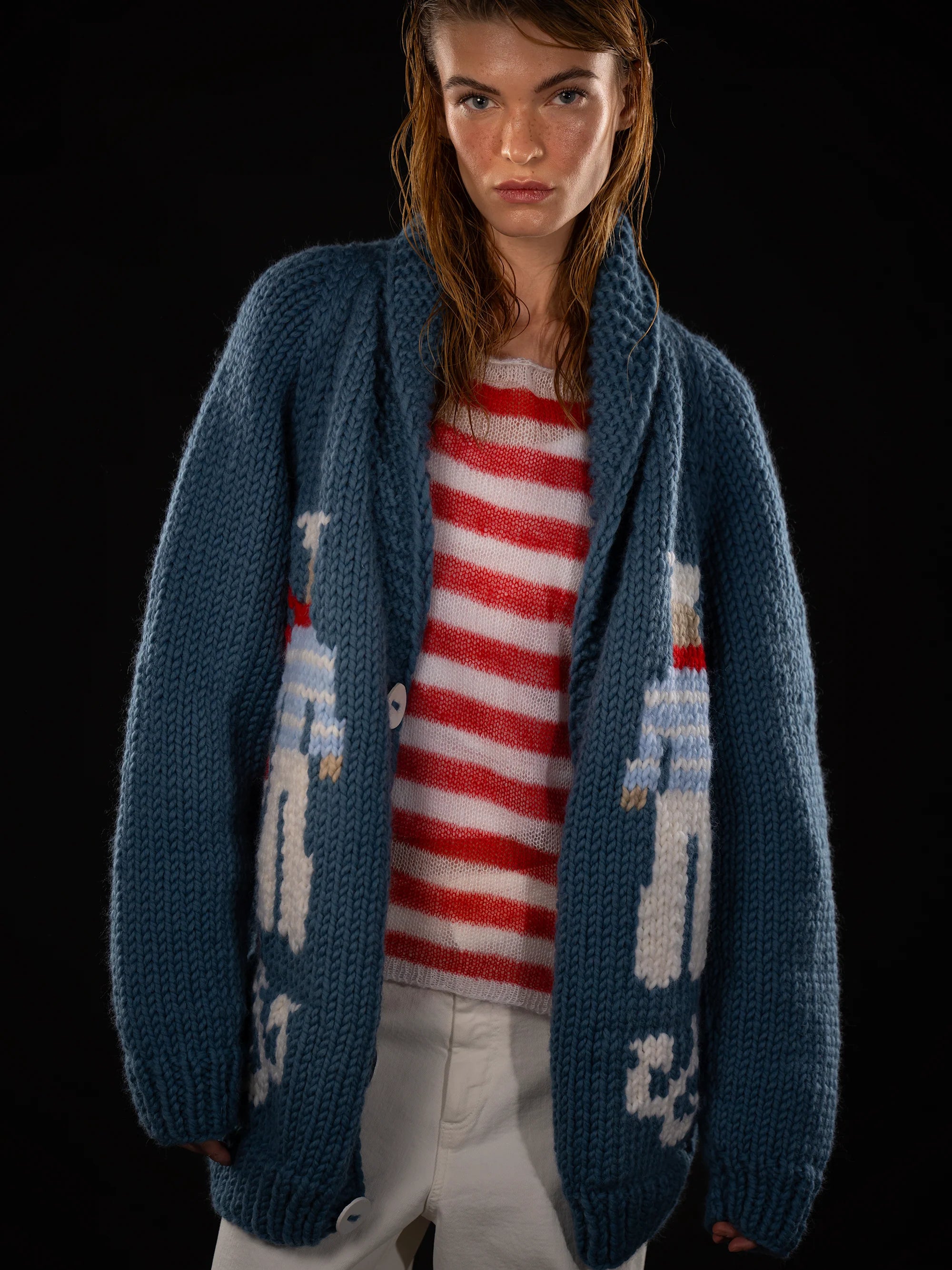 the Maritime Edit - the Sailor Cardigan