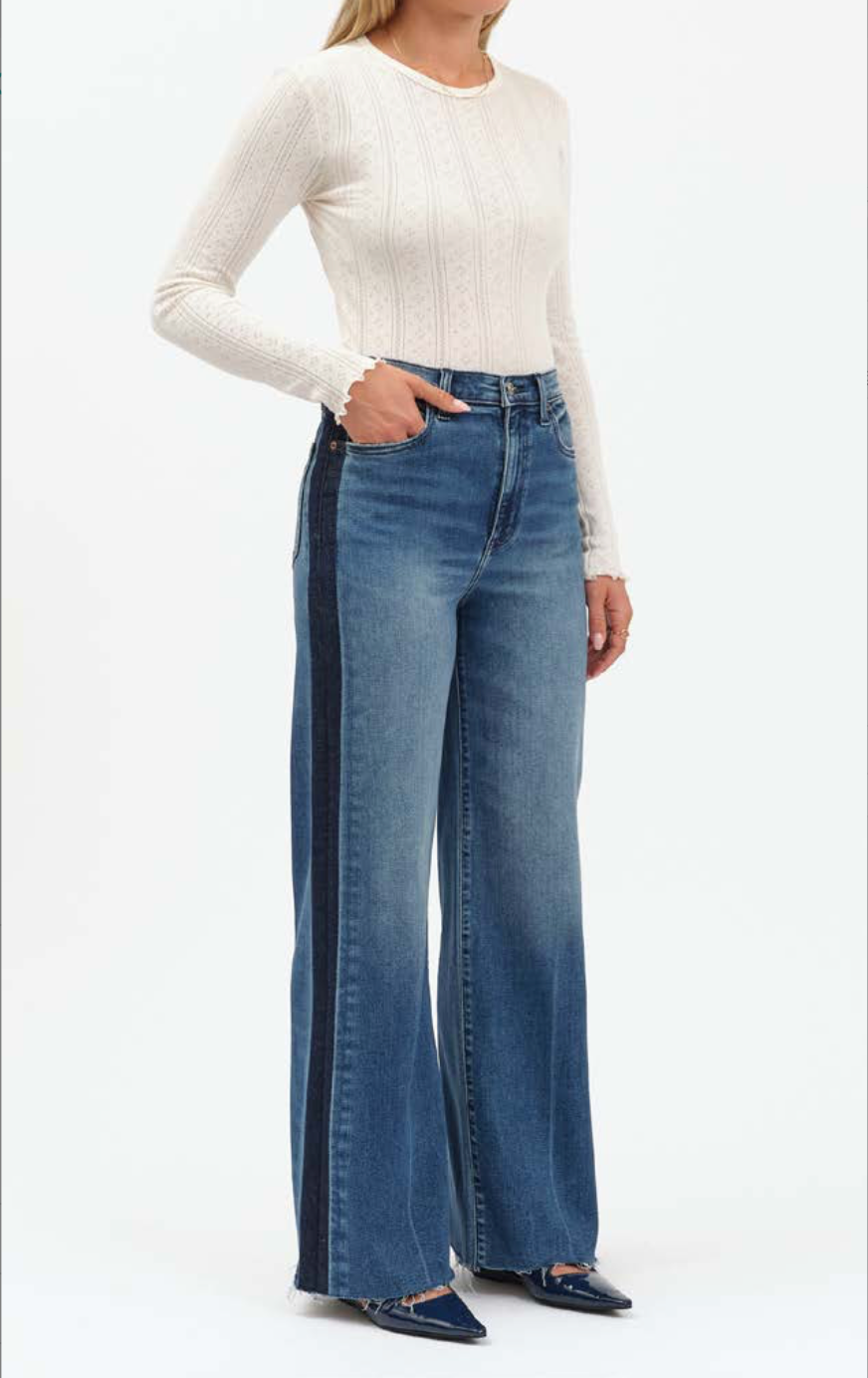 Far Out Tuxedo Wide Leg