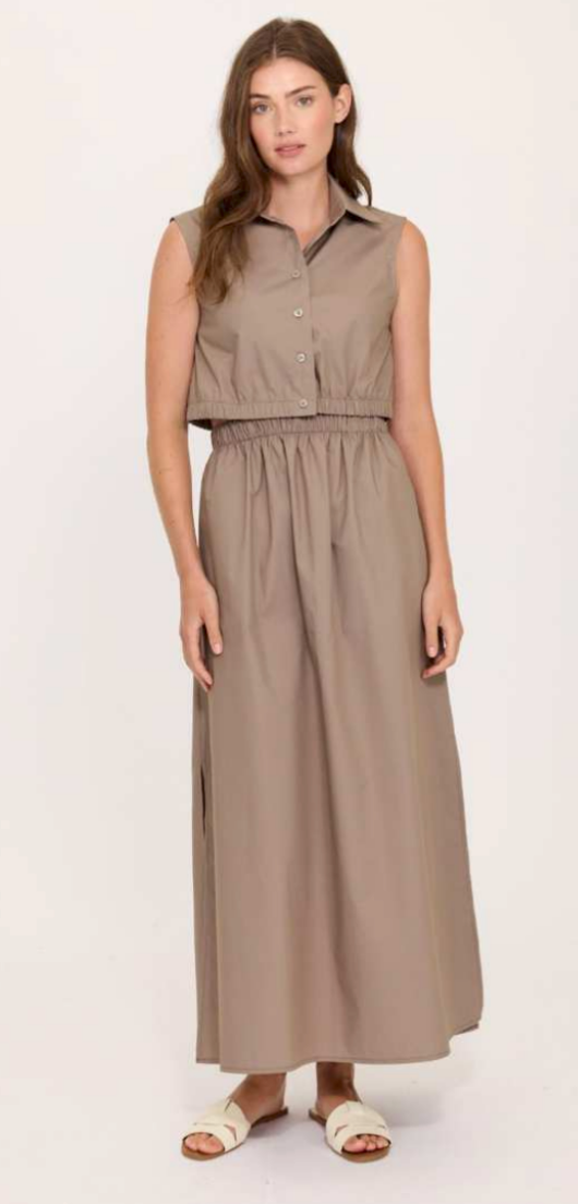 Poplin Cotton Vest Top