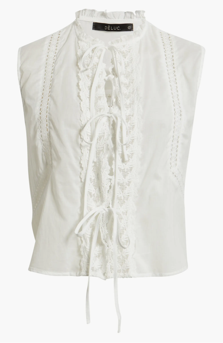 Rodas Lace Sleevless Blouse