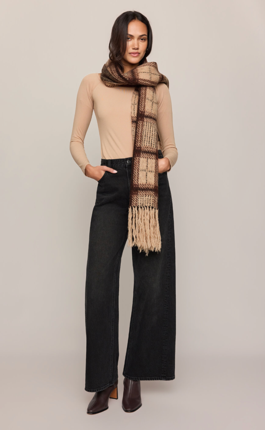 Frostline Plaid Scarf