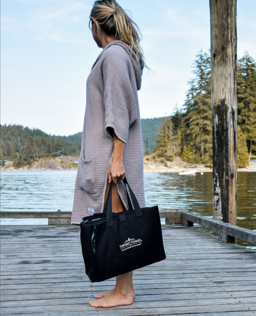 The Cocoon - Muslin Surf Poncho